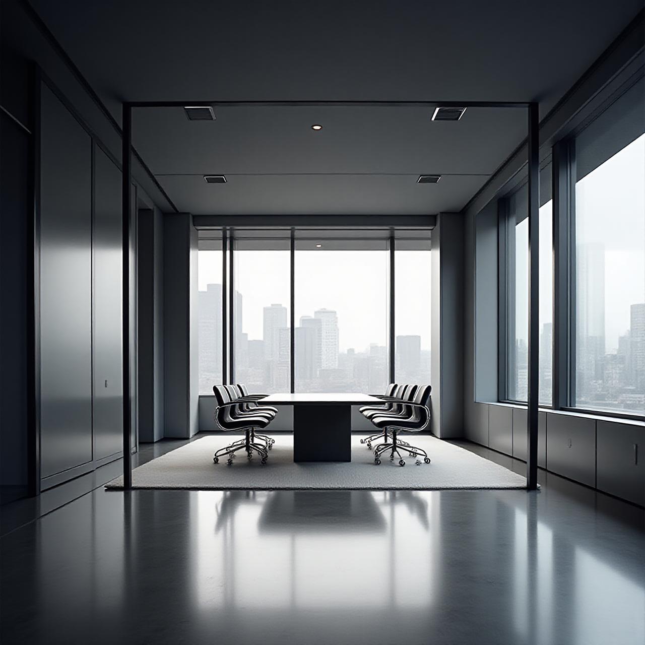 Modern collaborative consulting space in New York